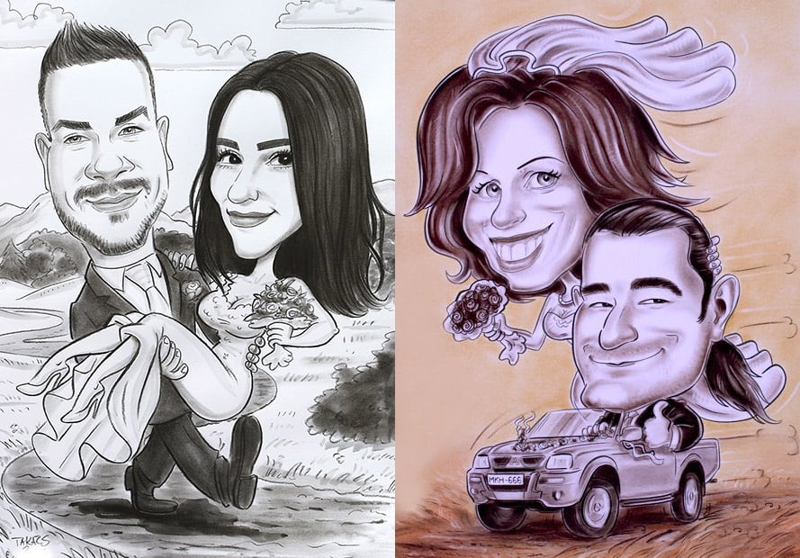Karikatúra z fotky